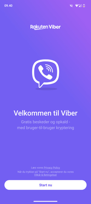 Din app er klar til brug