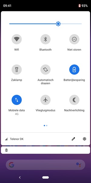 Selecteer de Instellingen knop