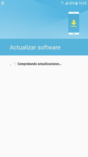 Espere a que la búsqueda termine