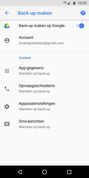 Selecteer Account