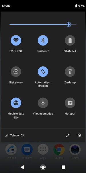 Schakel Wifi en Bluetooth uit