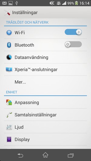 Välj Mer...