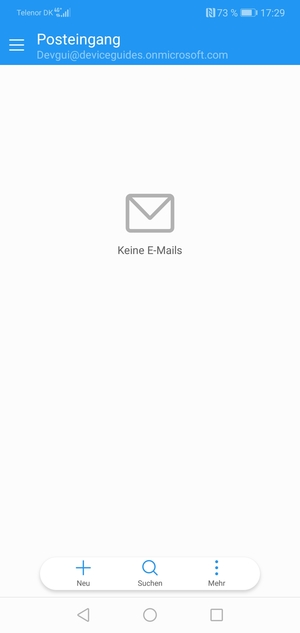 Ihr Gmail Konto ist einsatzbereit
