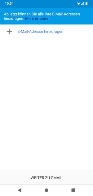 Wählen Sie E-Mail-Adresse hinzufügen