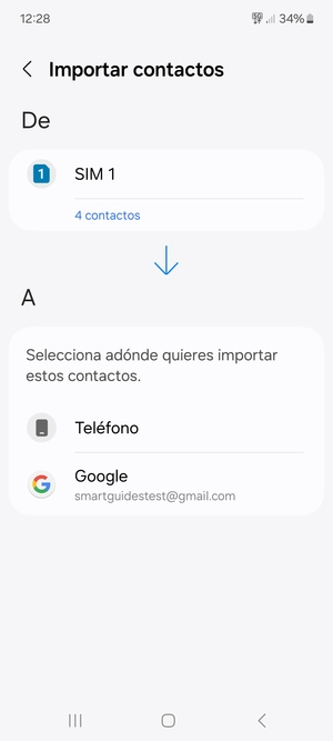Seleccione  Google