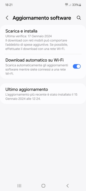 Seleziona Scarica e installa