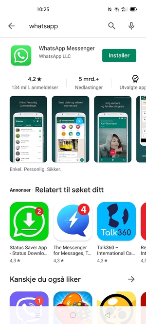 Velg app