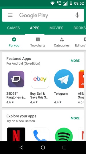 Select the Search bar