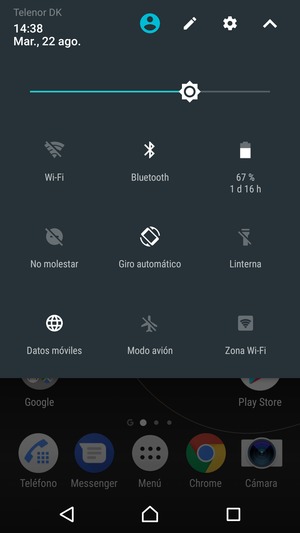 Seleccione Bluetooth