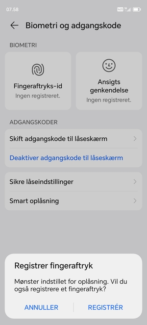 Vælg din foretrukne mulighed