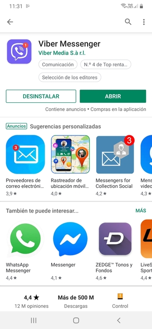 Seleccione ABRIR