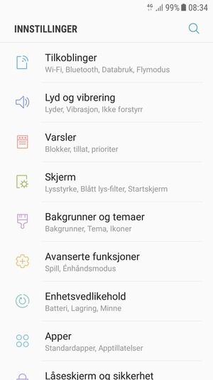 Velg Tilkoblinger