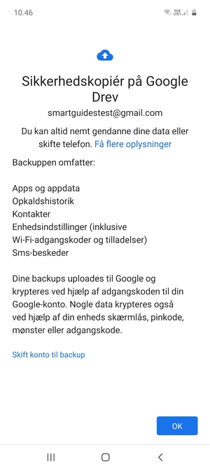Vælg OK