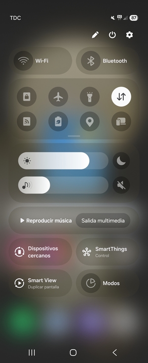 Seleccione Silencio para volver al modo de sonido