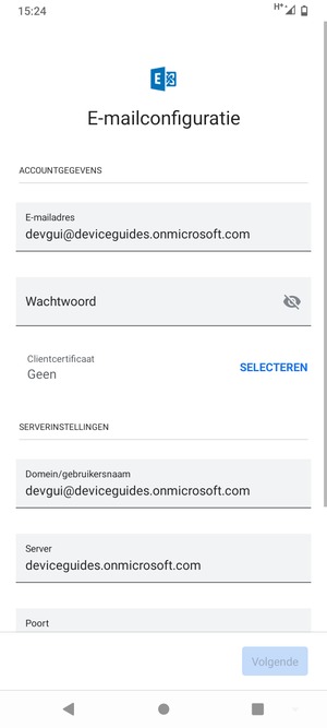 Voer uw wachtwoord in
