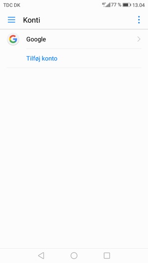 Vælg Google