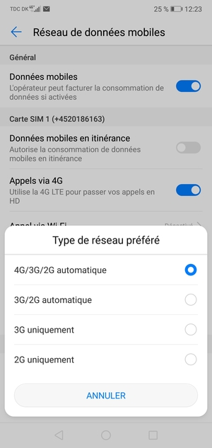 Sélectionnez votre option préférée
