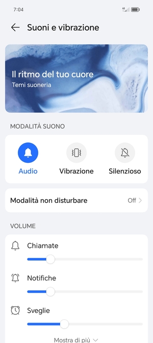 Seleziona la tua opzione preferita