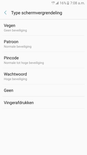 Selecteer Patroon
