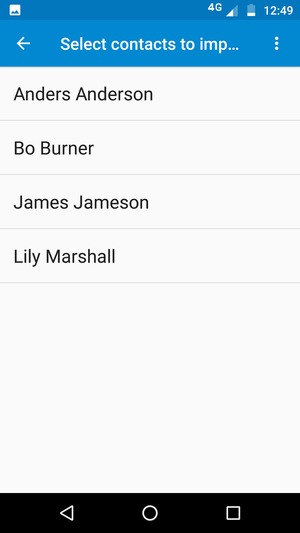 Select the Menu button