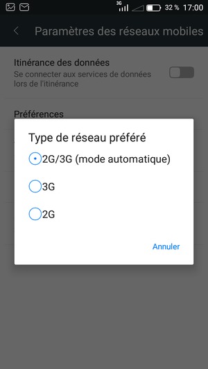 Sélectionnez votre option préférée