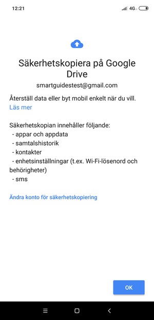 Välj OK