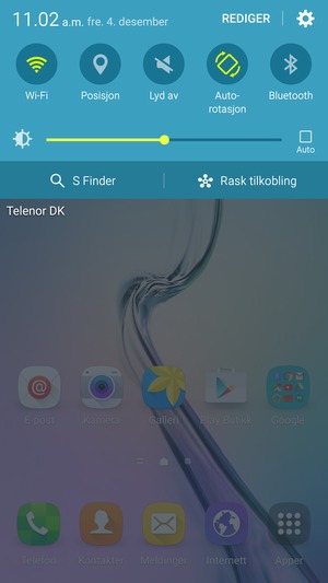 Kryss av i Auto avkrysningsboksen