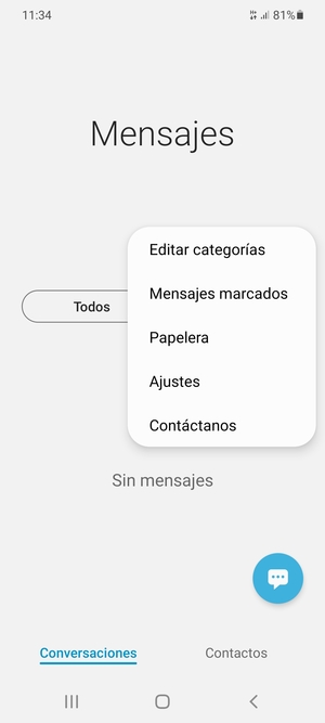 Seleccione Ajustes