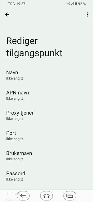 Skriv inn MMS-informasjon