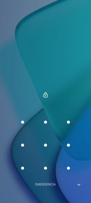 El teléfono ha sido asegurado con un bloqueo de pantalla