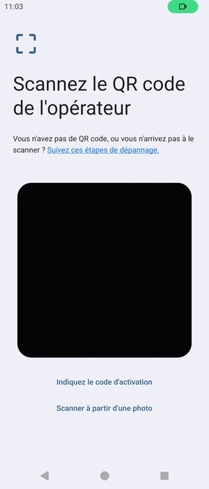 Scannez le code QR