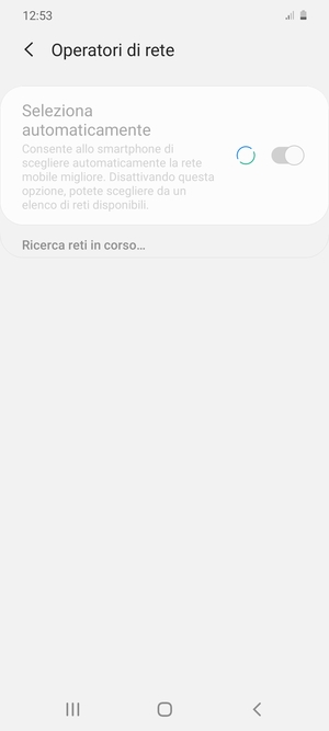 Attendi il completamento della ricerca