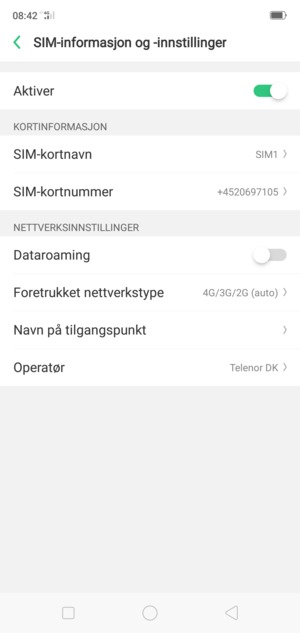 Velg Navn på tilgangspunkt