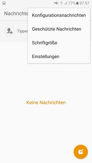 Wählen Sie Einstellungen