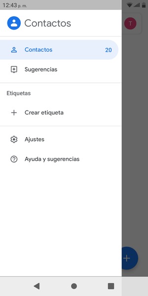 Seleccione Ajustes