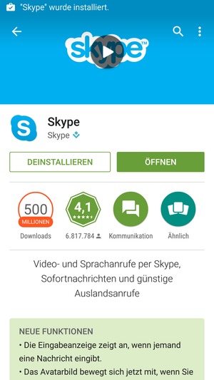 Wählen Sie ÖFFNEN