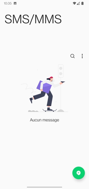 Sélectionnez le bouton du Menu