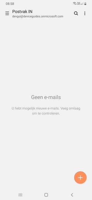 Uw account is klaar voor gebruik
