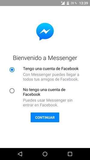 Su aplicación está lista para usar