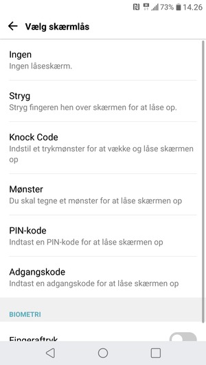 Vælg Mønster