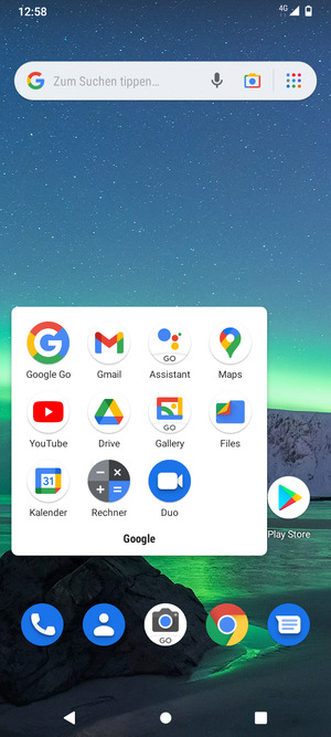 Wählen Sie Gmail