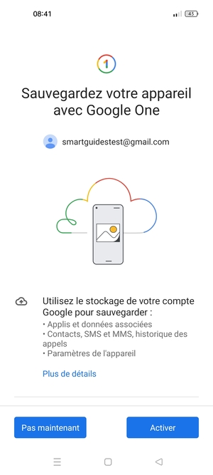 Sélectionnez Activer