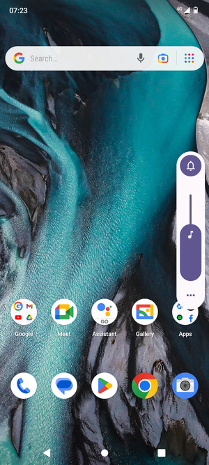To change the sound profile, select Sound