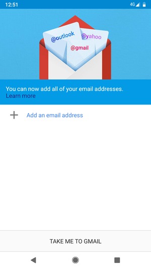 Select Add an email address