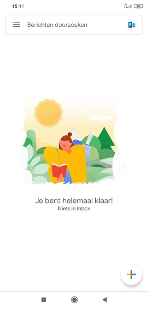 Uw Gmail is klaar voor gebruik