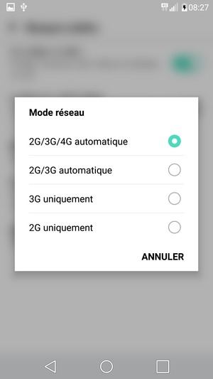 Sélectionnez votre option préférée