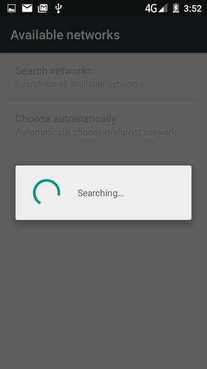Wait for the search to finish