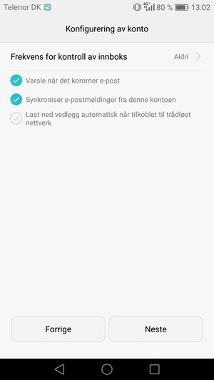Velg Neste