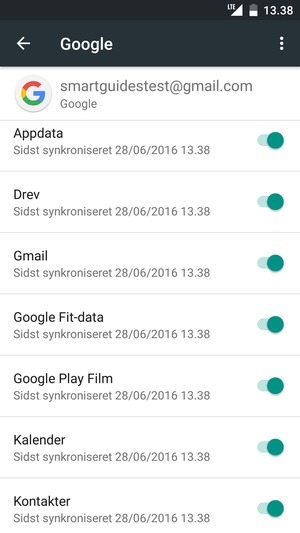Vælg Menu-knappen