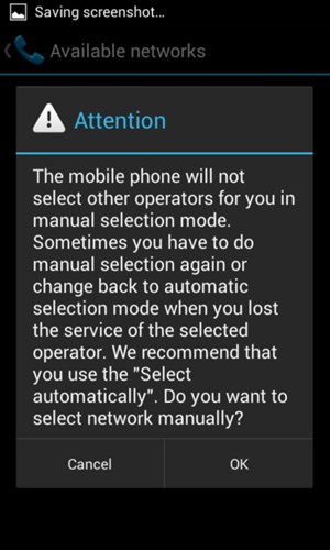 Select OK
